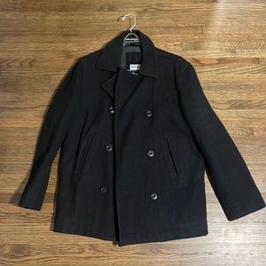 Old Navy means double breasted peacoat!